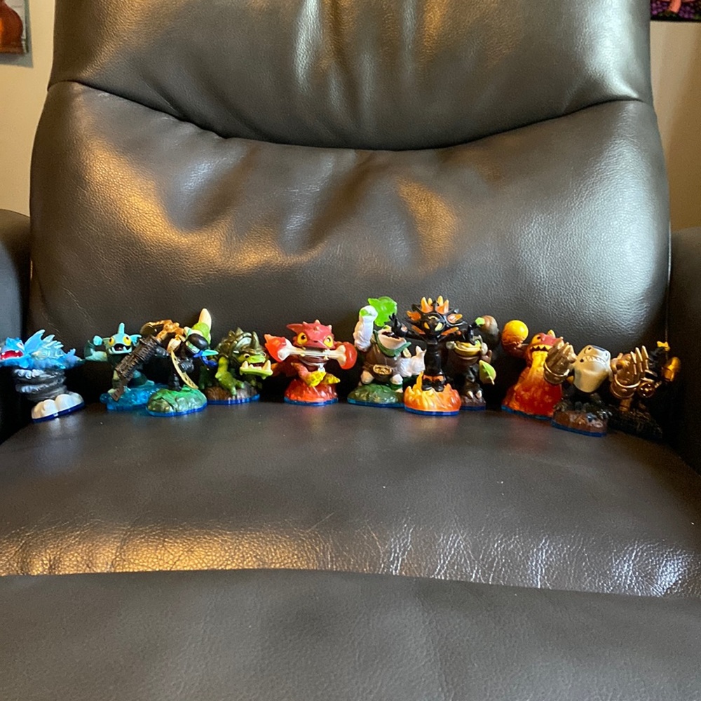Lot Of 11 Activision Skylanders Swap Force Characters